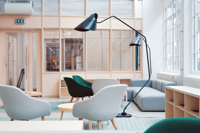 The studio office
